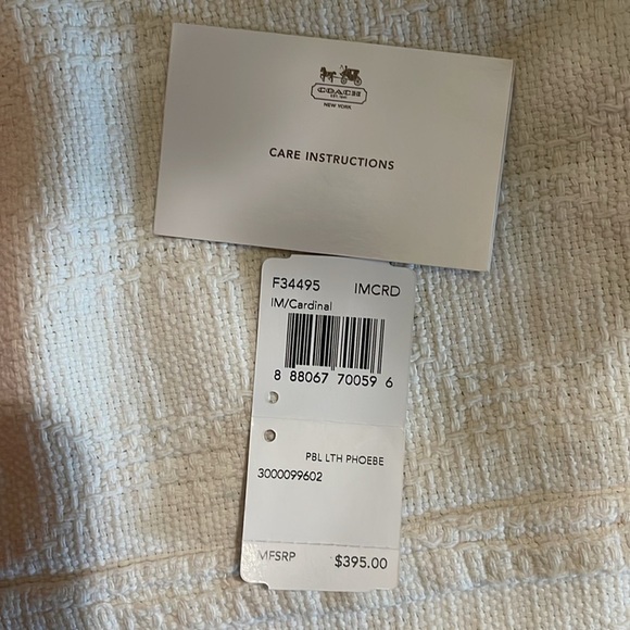 COACH - Madison pebble leather Phoebe satchel- F34495 -NWOT - Picture 10 of 12